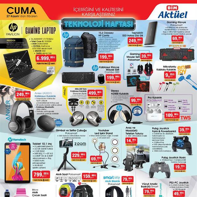 BİM 27 Kasım indirimli ürünler listesi