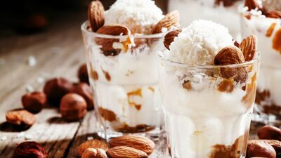 Bademli muhallebi kup tarifi ve püf noktaları