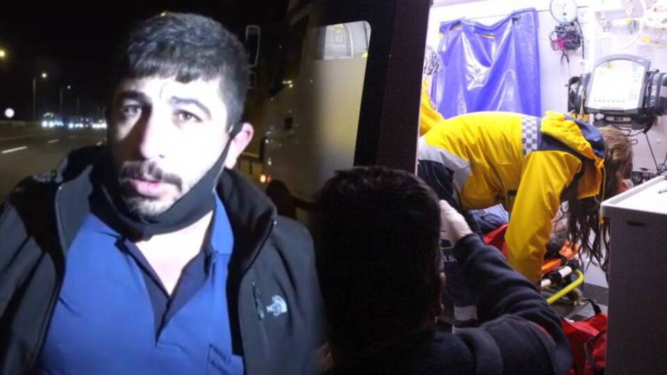 Kazaya karışan sürücüler hemşehri çıktı