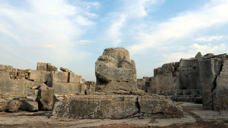Hatay'da bir tepeye inşa edilmişti...