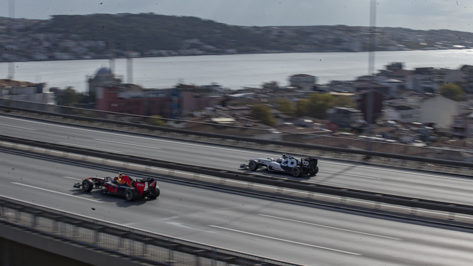F1'in İstanbul'daki filmi tüm dünyada!