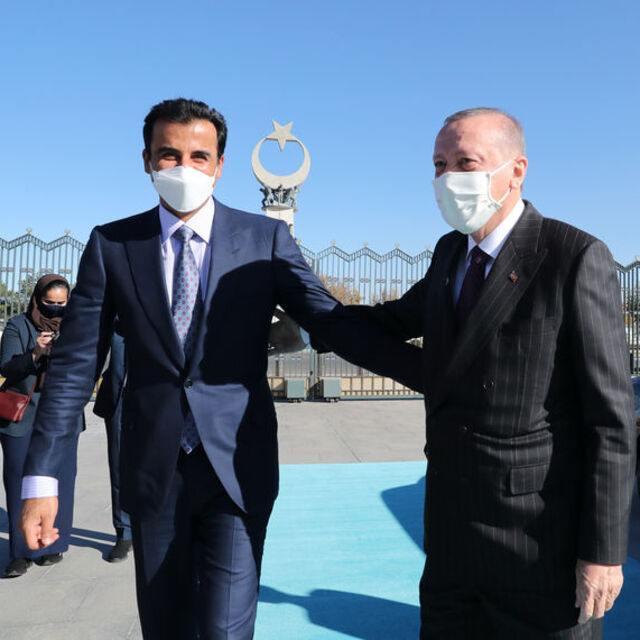 Katar Emiri Al Sani Ankara'da!