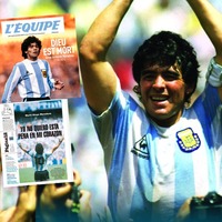 Maradona'nın ölümü dünya manşetlerinde