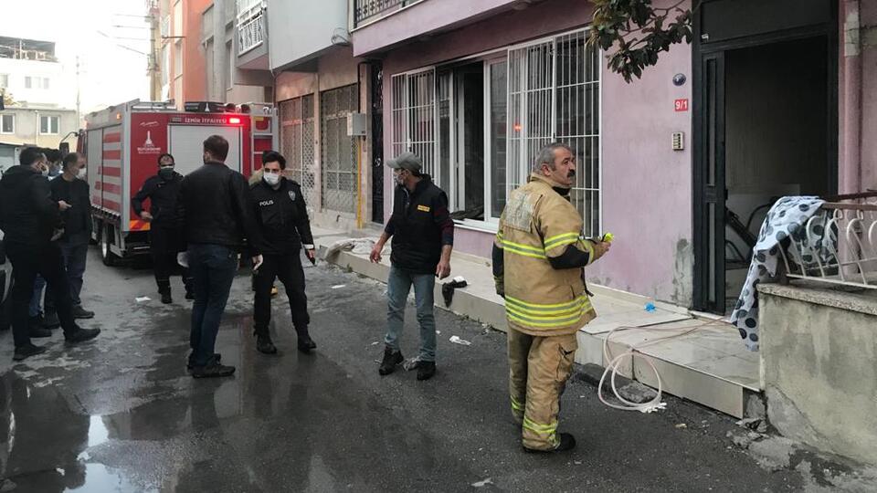 Tatlı imalathanesinde feci yangın: 1 ölü!