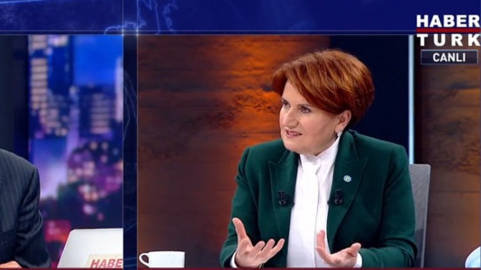 Akşener Habertürk'te konuştu