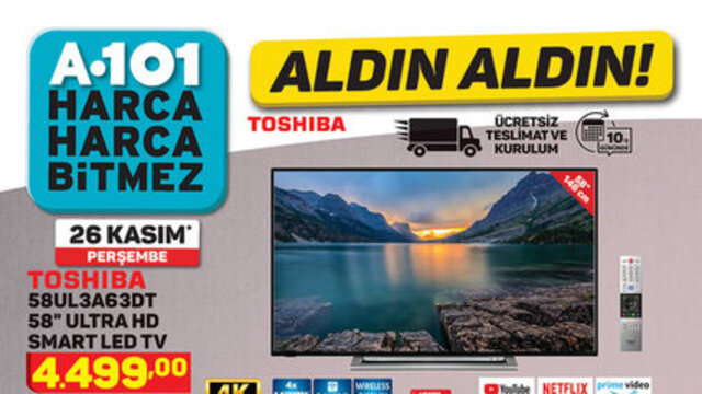 A101 bu hafta indirimli ürünler listesi