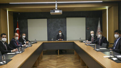 Bakan Kasapoğlu, başkanlarla görüştü