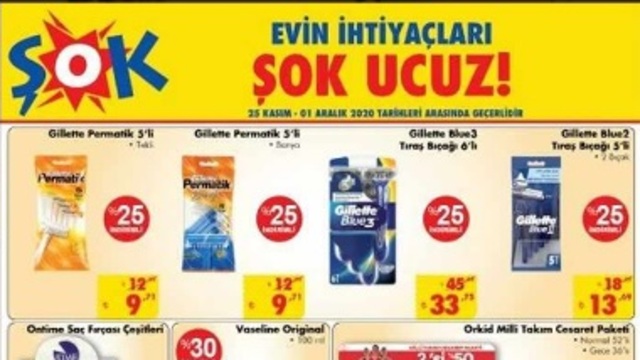 ŞOK 27 Kasım 2020 Aktüel ürünler kataloğu