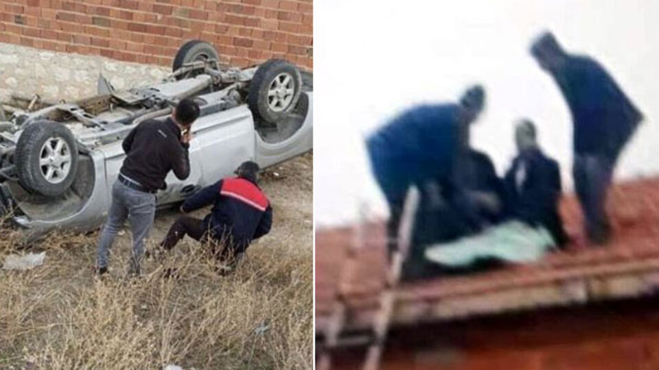 Araçtan fırladı! Sonrası inanılmaz!