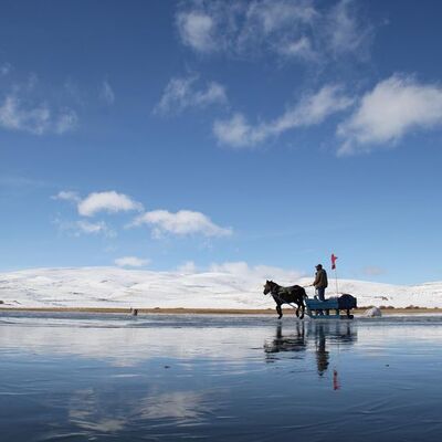 Beklenen oldu, kızaklar göründü!