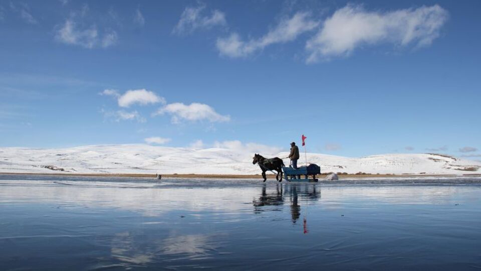 Beklenen oldu, kızaklar göründü!
