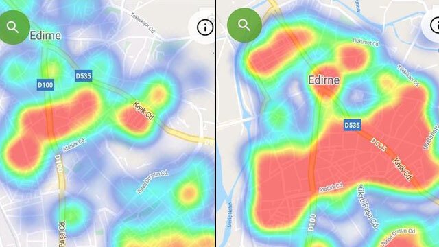Korkutan artış! O kentte harita böyle oldu!