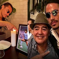 Maradona'nın masasını rezerve etti