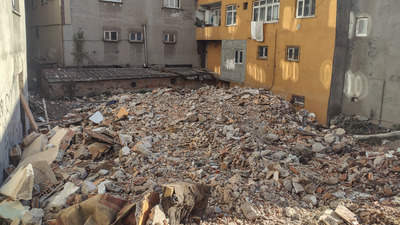 Metruk binada korkunç katliam!