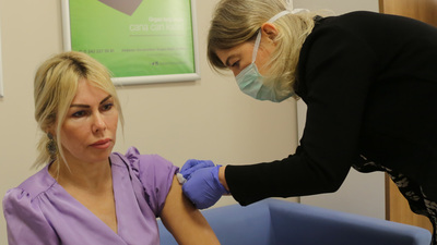 Covid-19 aşısı yapılan rektör konuştu!