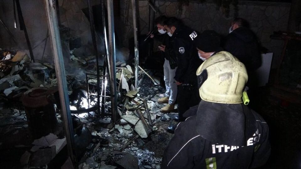 Yazlık evde yangında feci ölüm!