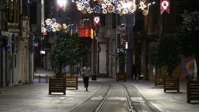 Sokak kısıtlaması başladı