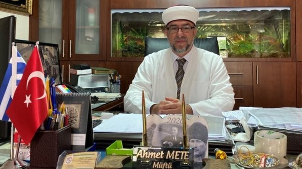 İskeçe Müftüsü'ne ırkçı tehdit