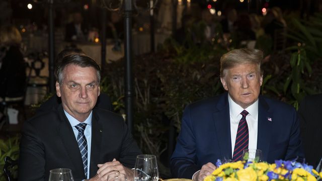 Bolsonaro'dan Trump'a destek!