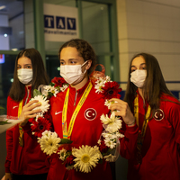 Şampiyonlar yurda döndü!