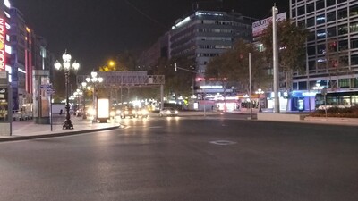 9 saatlik sokağa çıkma kısıtlaması başladı