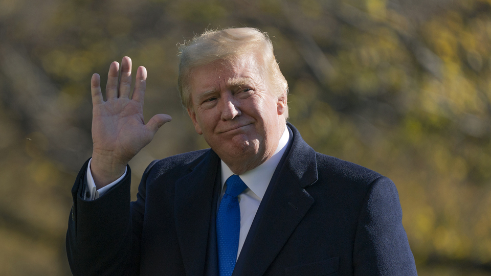 Trump'tan Biden'a geçmiş olsun mesajı!