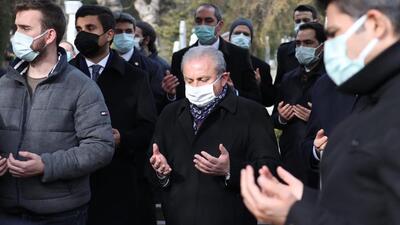 Şentop, İsmet Koç'un cenazesine katıldı