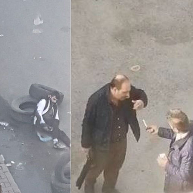 Oğlunu vurdu! Başında bekledi!
