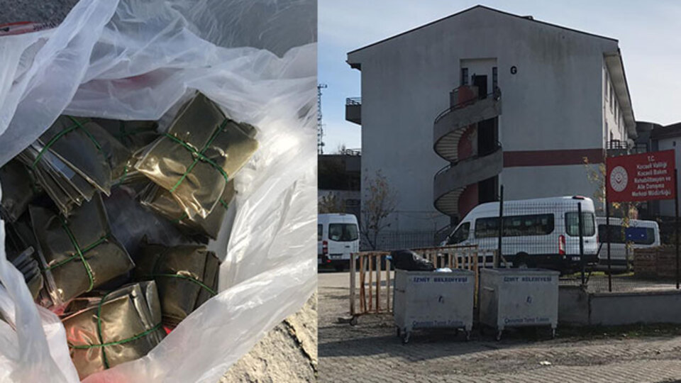 Rehabilitasyon merkezinde hastanın dolabından çıktı