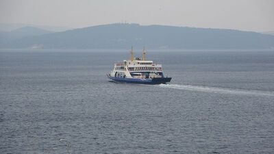 Gökçeada'ya bazı seferler iptal