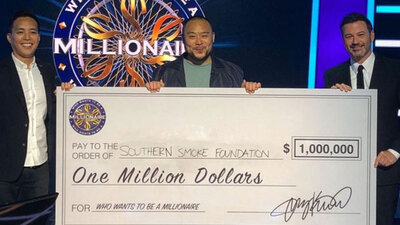 Yarışmadan 1 milyon dolar kazandı