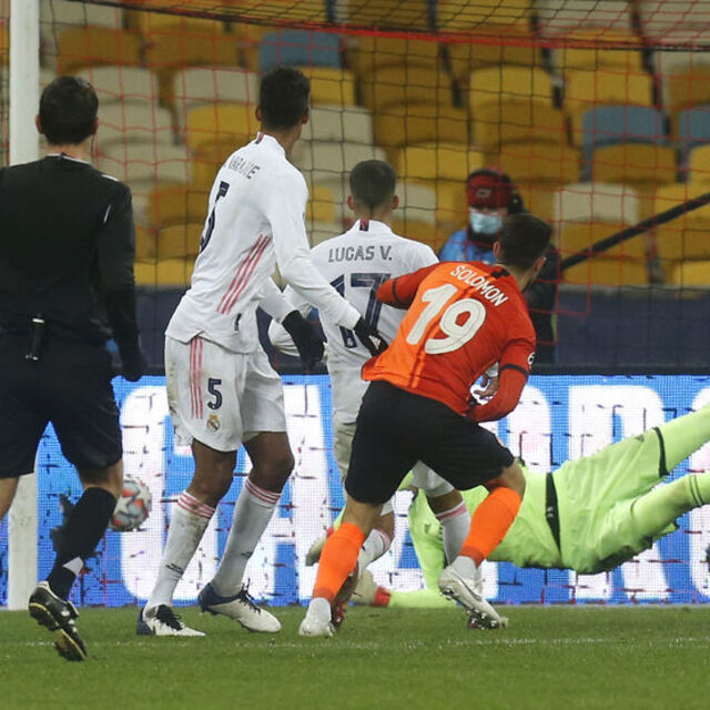 Real'e yine Shakhtar şoku!