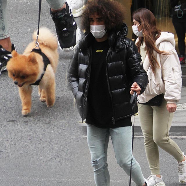 Köpekli alışveriş