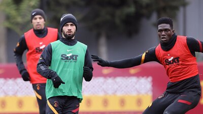 Saracchi, Muslera ve Falcao bireysel çalıştı