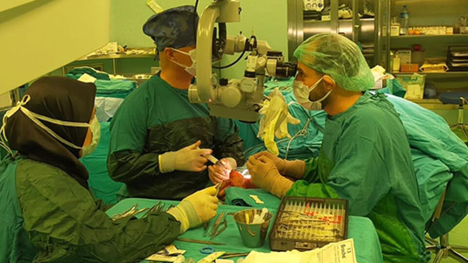 Mikrocerrahide bir ilki Türk doktorlar başardı