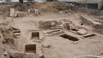 Temel kazısında bulundu... Çalışmalar durduruldu!