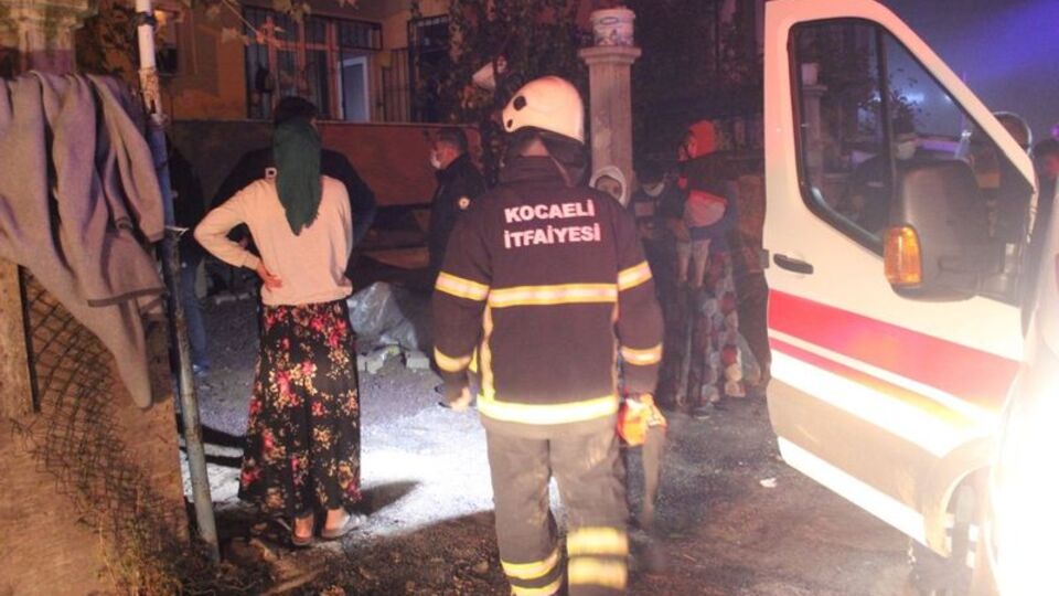 Kocaeli'nde kombi patlaması