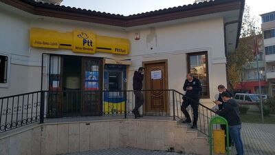 PTT şubesinde silahlı soygun