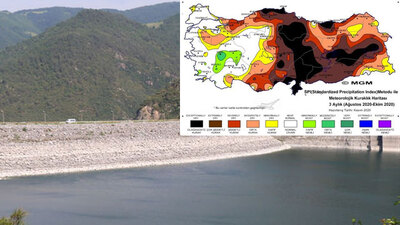 Meteoroloji açıkladı! Korkutan harita!