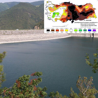Meteoroloji açıkladı! Korkutan harita!