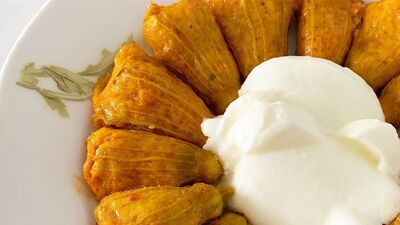Kabak çiçeği dolması nasıl yapılır?