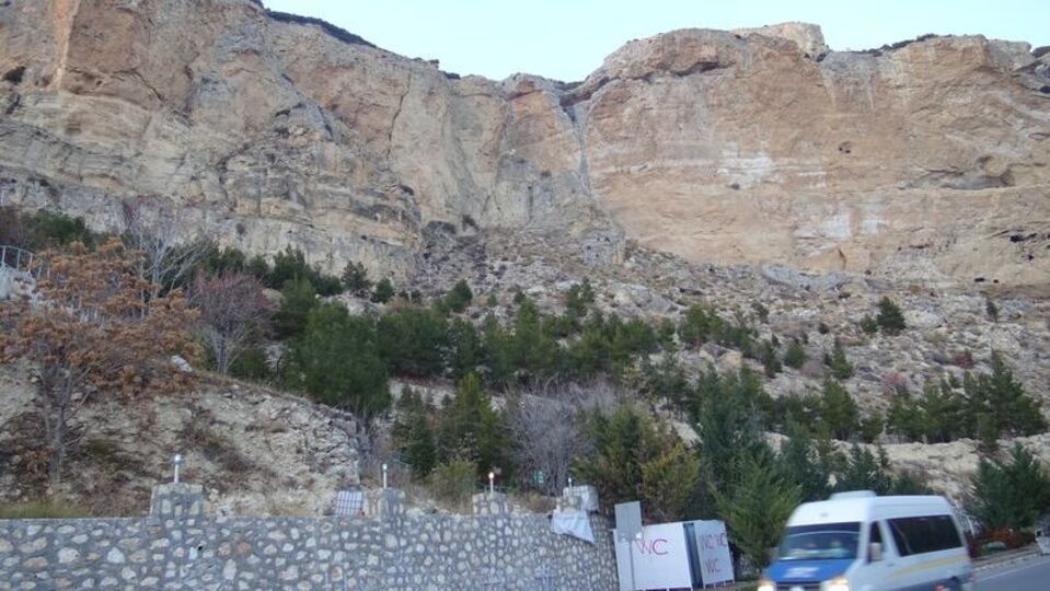 Deprem esnasında korkutan görüntü!