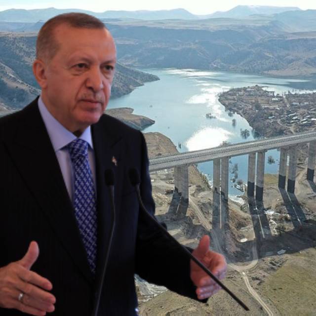 Cumhurbaşkanı Erdoğan dev projeyi açtı