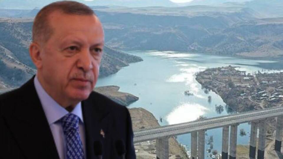 Cumhurbaşkanı Erdoğan dev projeyi açtı