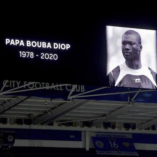Papa Diop son yolculuğuna uğurlandı