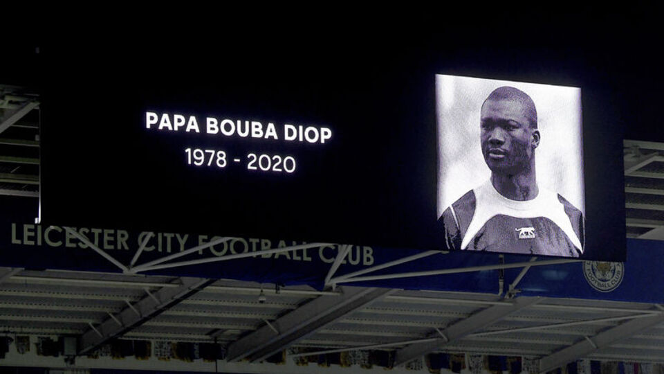 Papa Diop son yolculuğuna uğurlandı