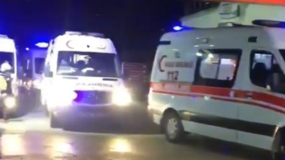 Vahim tablo ambulans yoğunluğuyla ortaya çıktı!
