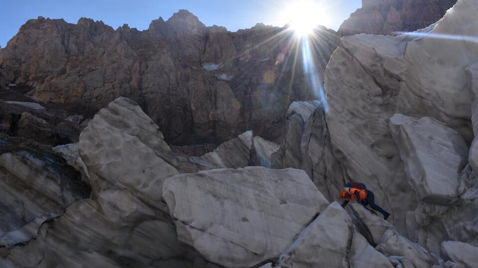 Türkiye'nin en büyük vadi buzulu!