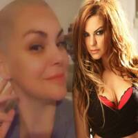 Saçlarını kazıttı