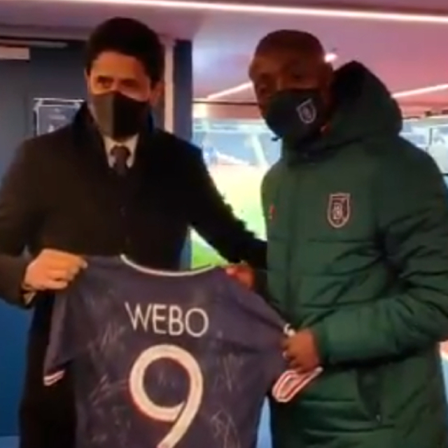 Pierre Webo'ya özel forma!
